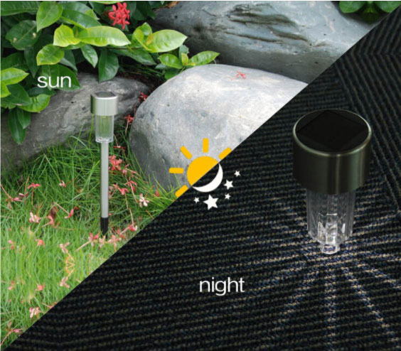 Skenario penggunaan Solar Pathway Lights